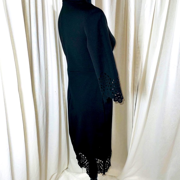 SHEIN Black Lace Detail Sheath Dress - Picture 5 of 12